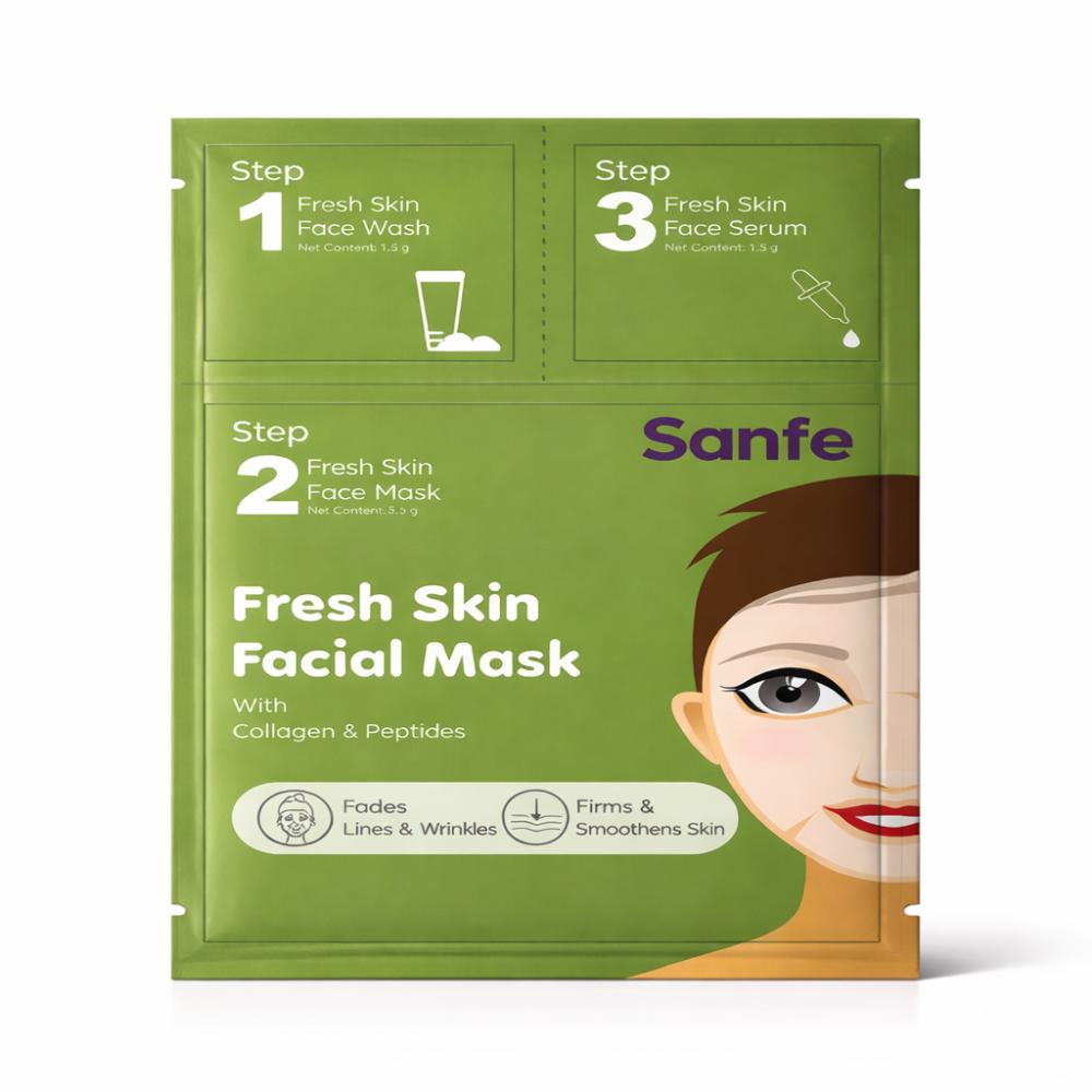 Fresh Skin 3-Step Facial Mask