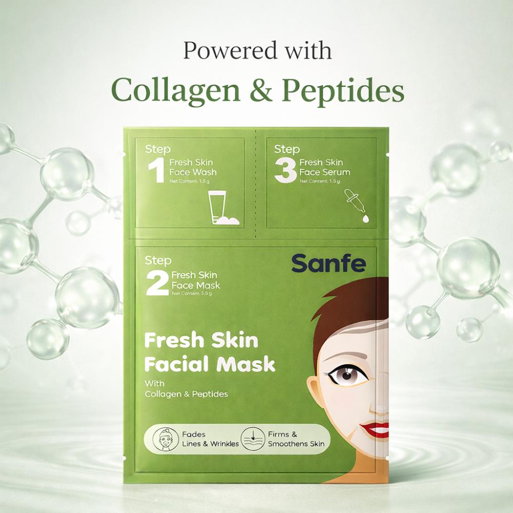 Fresh Skin 3-Step Facial Mask