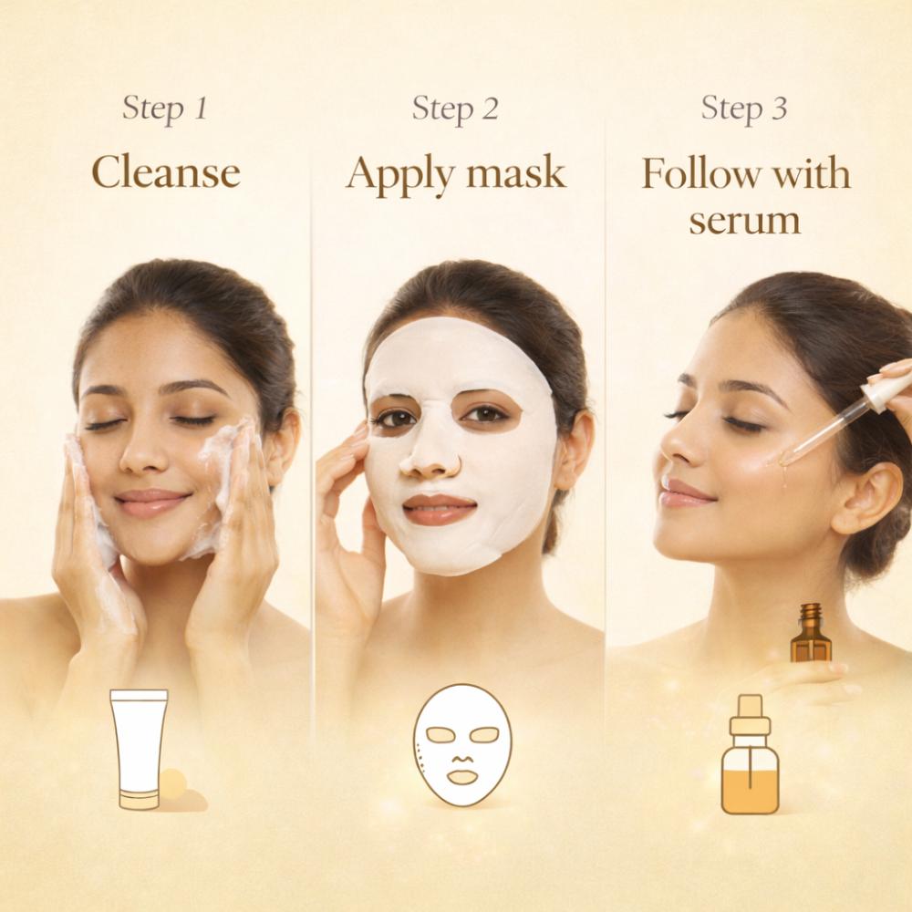 Radiant Skin 3-Step Facial Mask