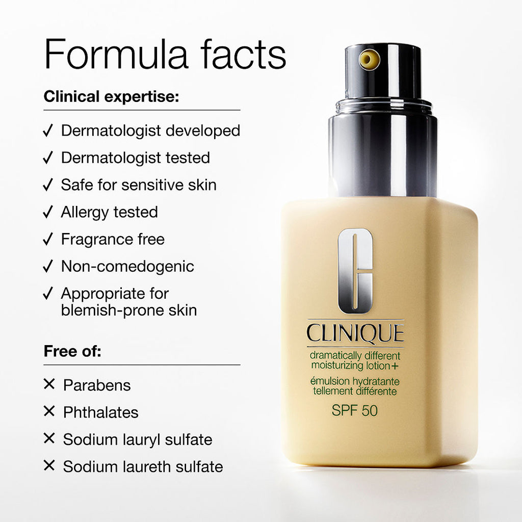 Dramatically Different Moisturizing Lotion SPF 50 - Moisturizer + Sunscreen