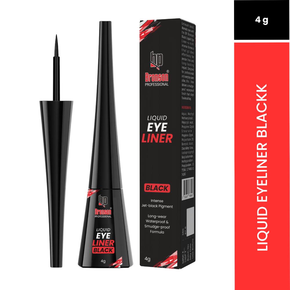Liquid Eyeliner Smudgeproof ,Lightweight, Matte Finsih Eyeliner - Black