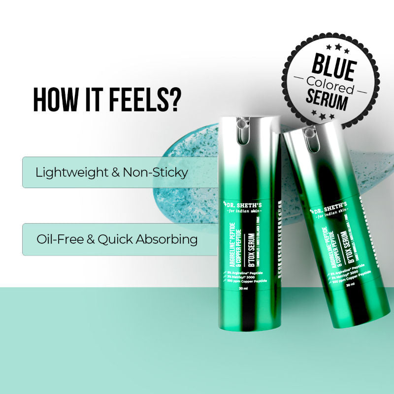 Argireline Peptide & Copper Peptide B'tox Serum