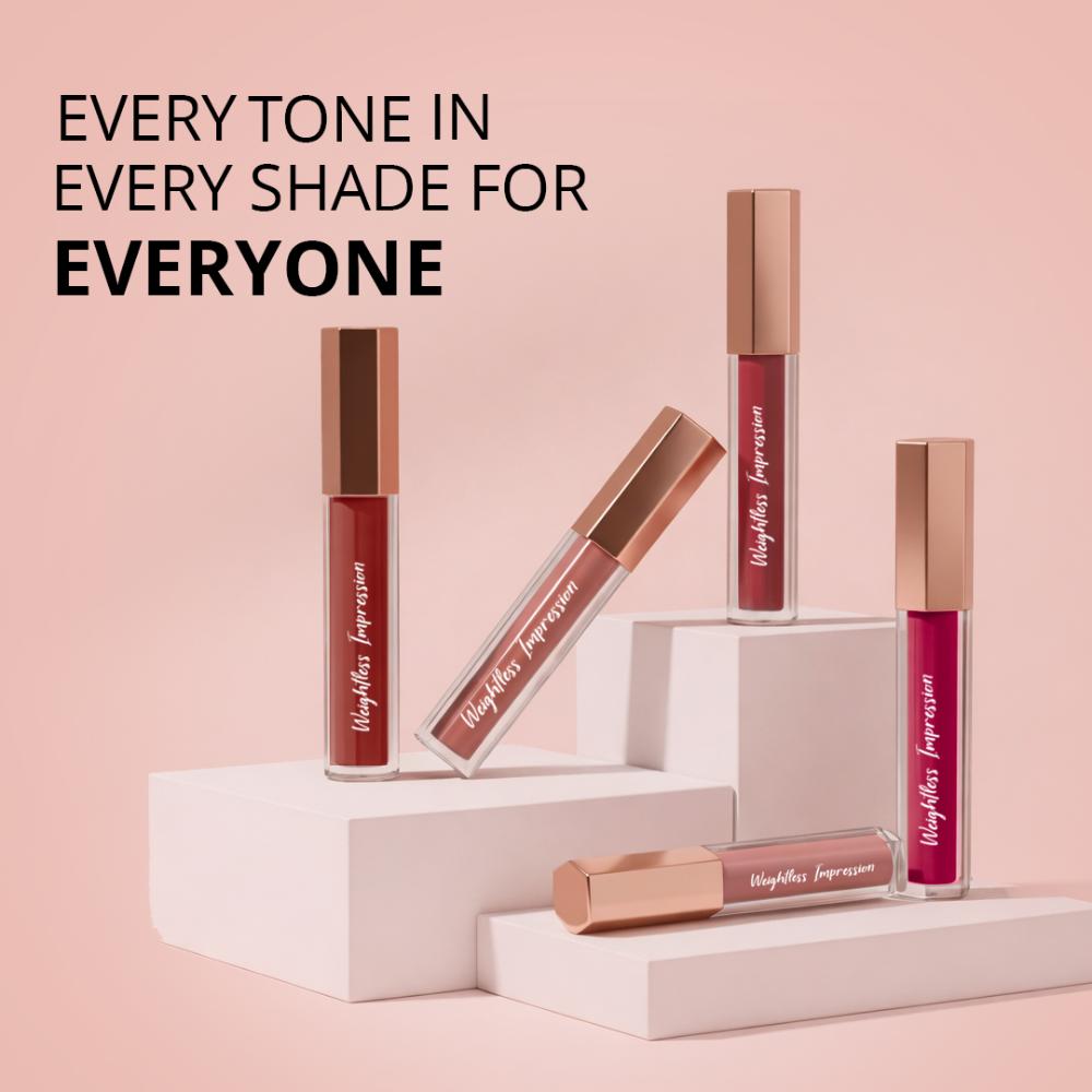 Weightless Impressions Liquid Lipstick Light Weight Smudgeproof Long Lasting