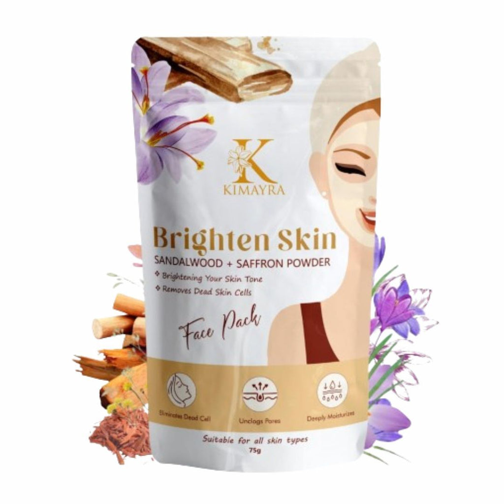 Sandalwood + Saffron Face Pack Powder
