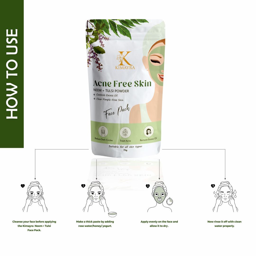 Neem + Tulsi Face Pack Powder