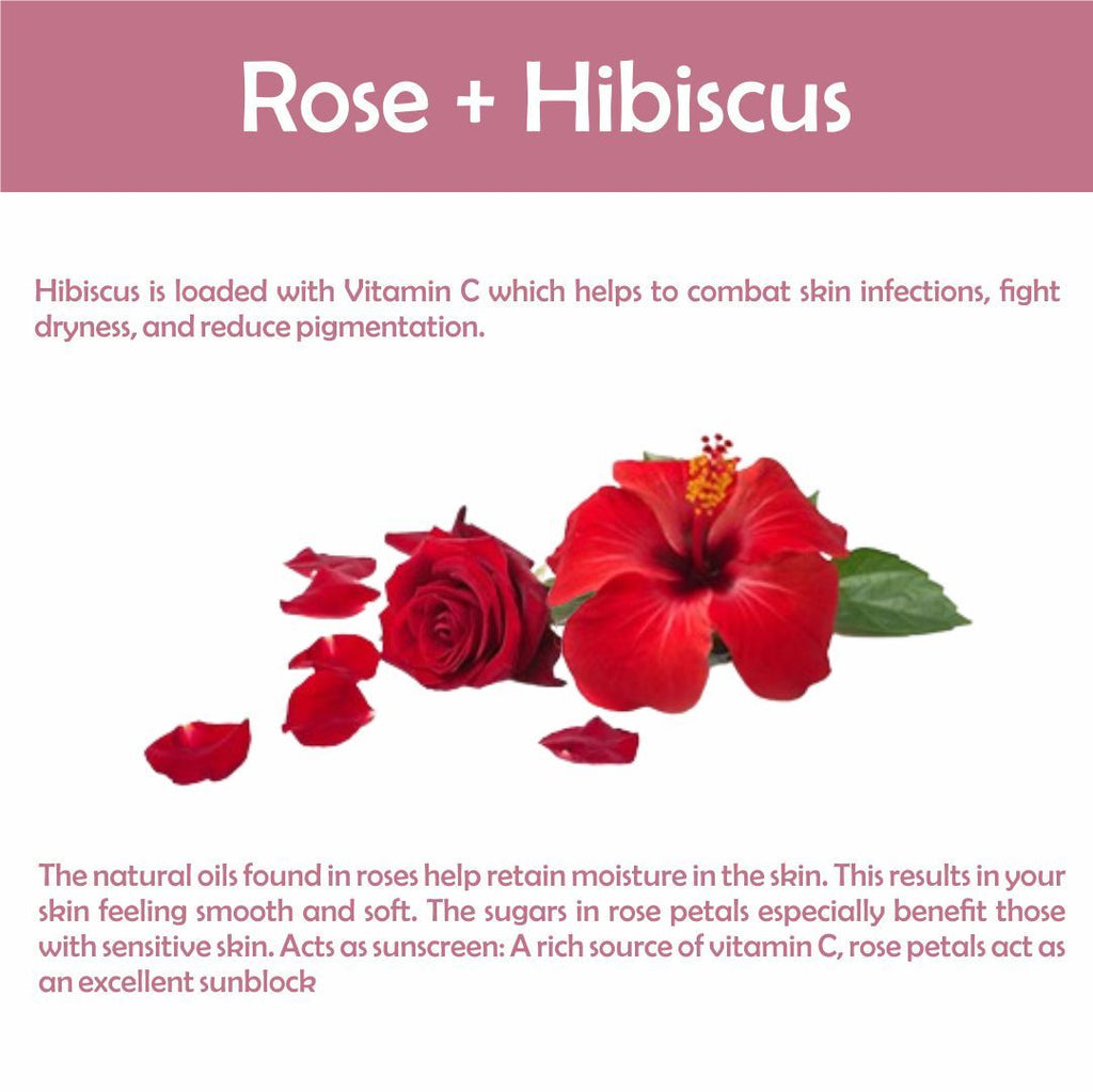 Rose + Hibiscus Face Pack Powder