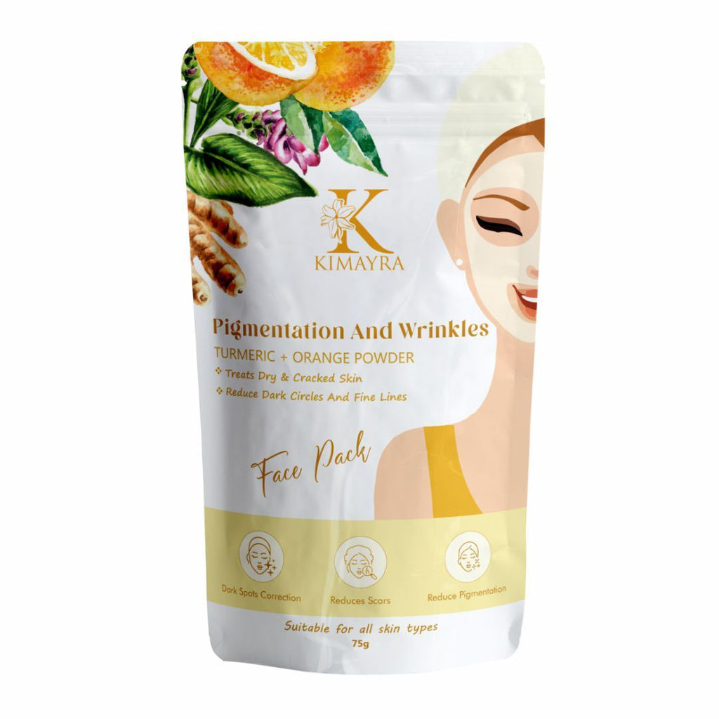 Turmeric + Orange Face Pack Powder