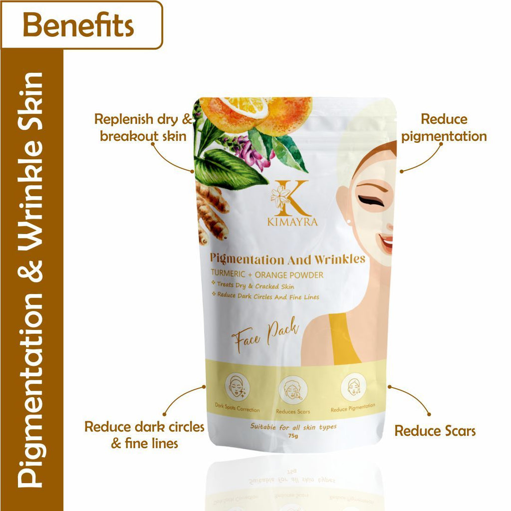 Turmeric + Orange Face Pack Powder