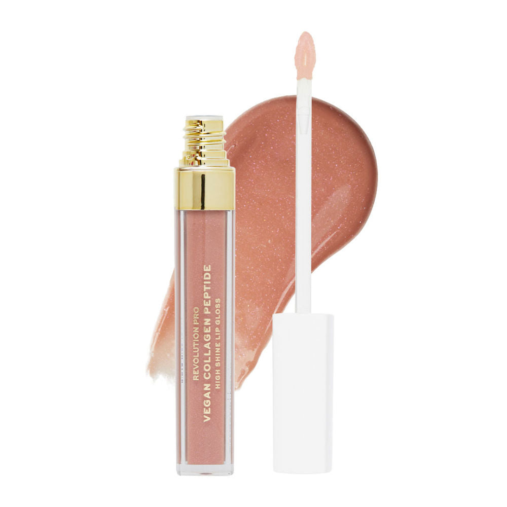 Vegan Collagen Peptide High Shine Lip Gloss