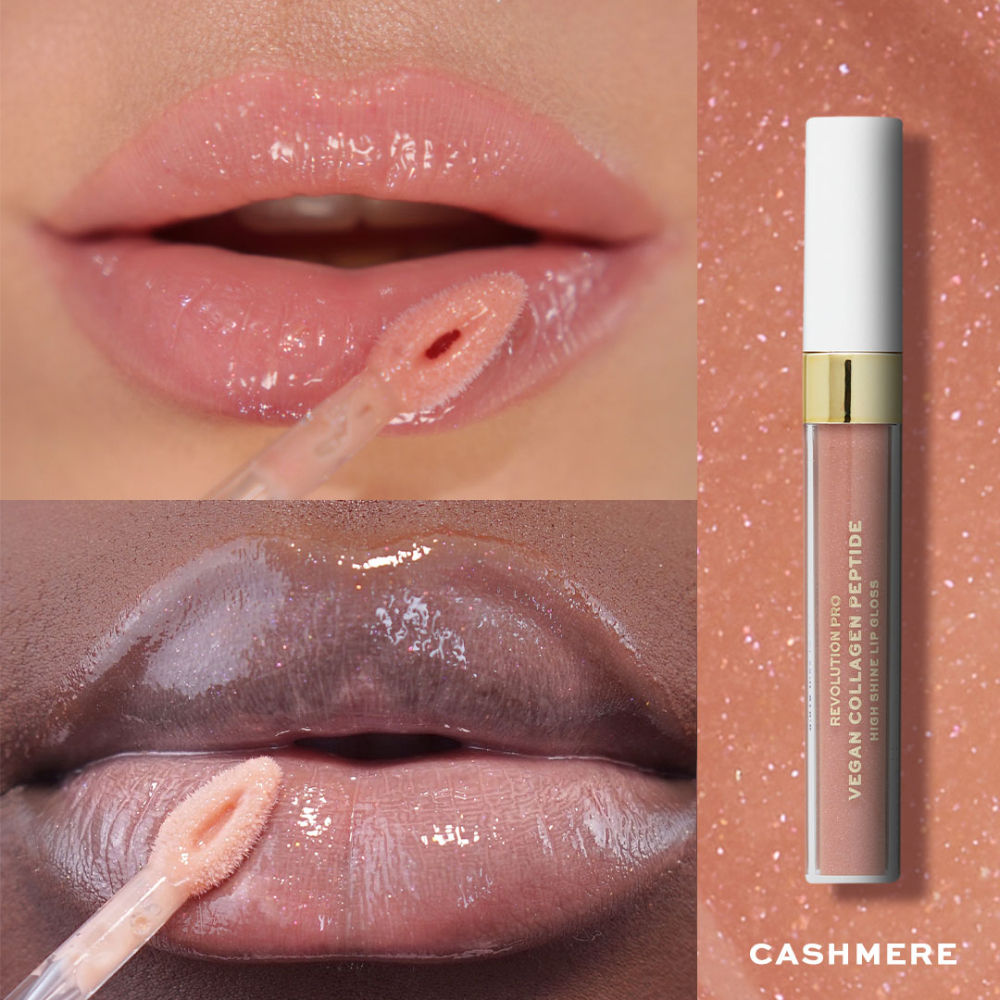 Vegan Collagen Peptide High Shine Lip Gloss
