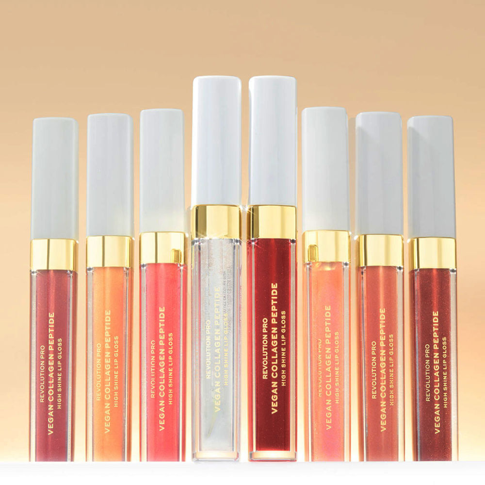 Vegan Collagen Peptide High Shine Lip Gloss