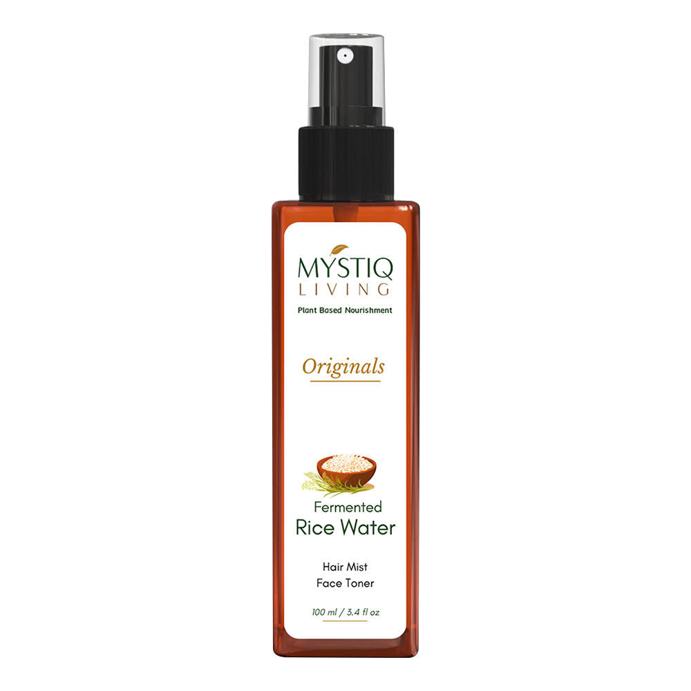 Fermented Rice Water Face Toner Spray For Korean Glass Skin, Natural Hydrating Spray