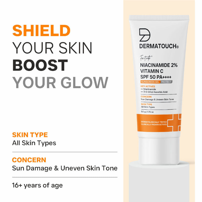 Niacinamide 2% Vitamin C Sunscreen With SPF 50+ PA ++++