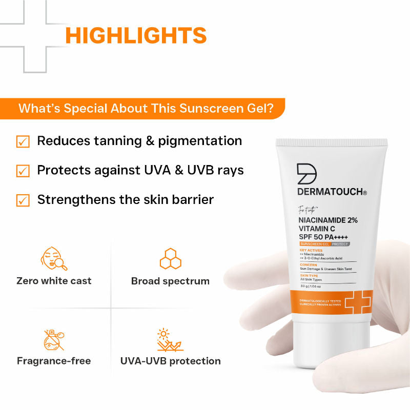 Niacinamide 2% Vitamin C Sunscreen SPF 50 PA++++