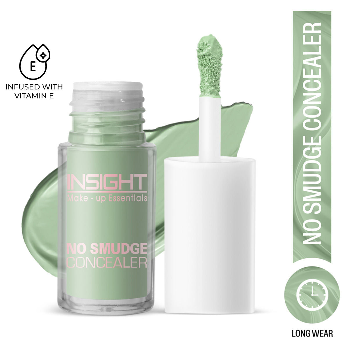 No Smudge Concealer - Green Corrector