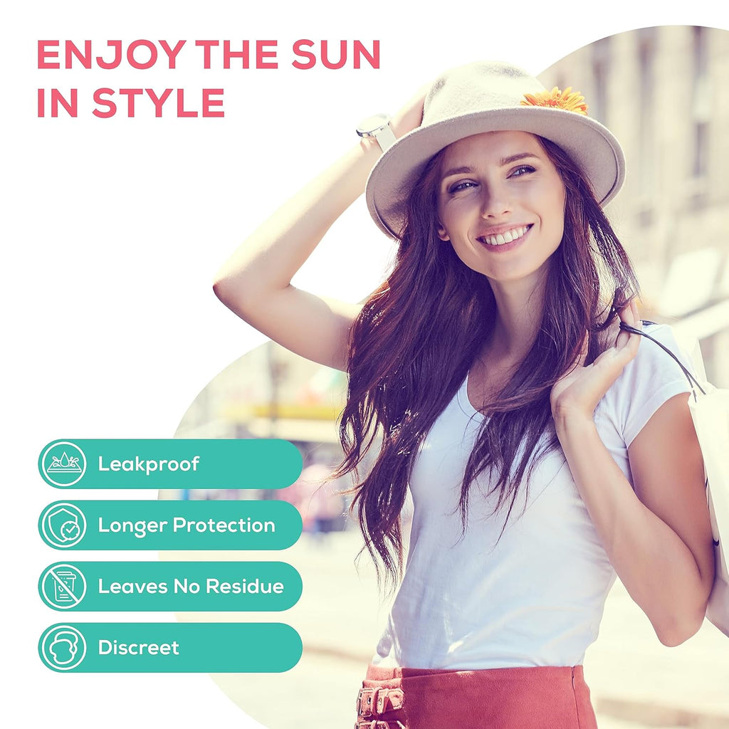 Underarm Sweat Pads Disposable Prevent Stains & Absorb Sweat