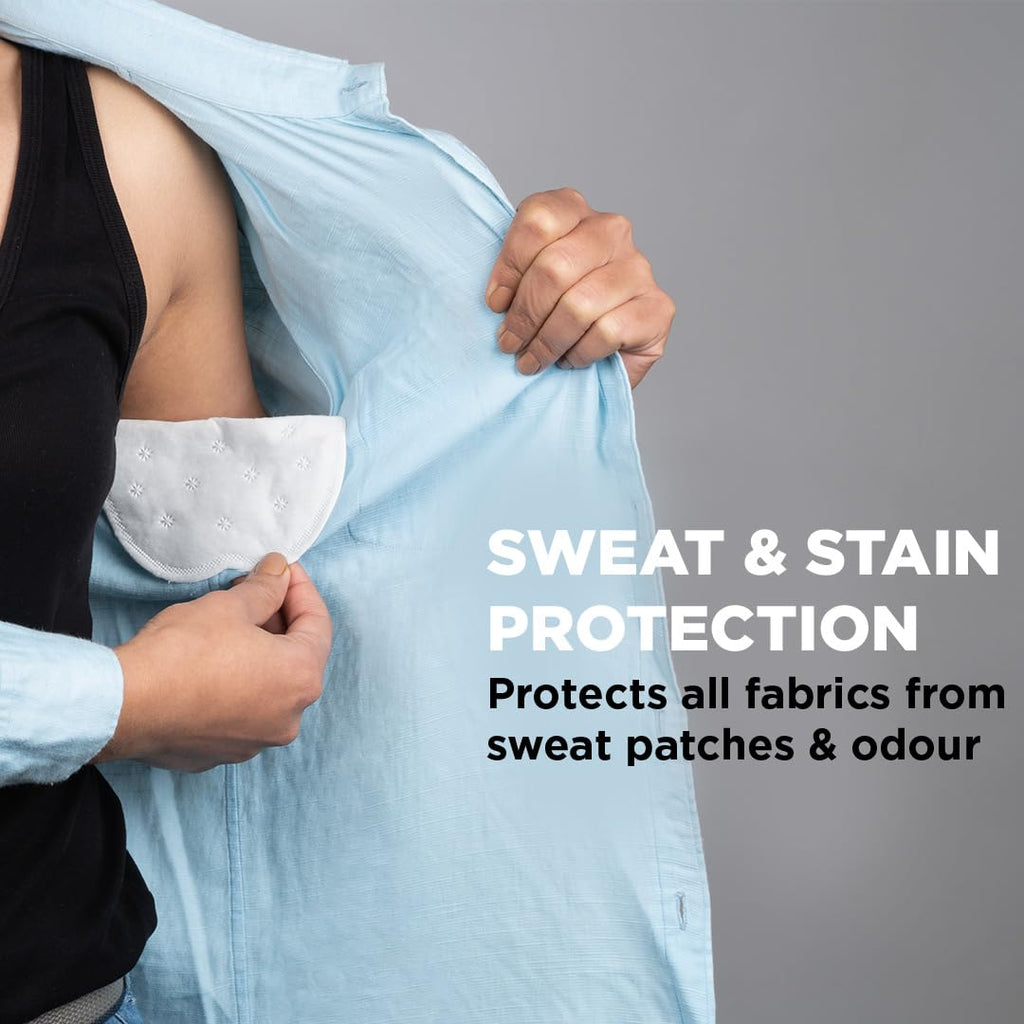 Underarm Sweat Pads Disposable Prevent Stains & Absorb Sweat