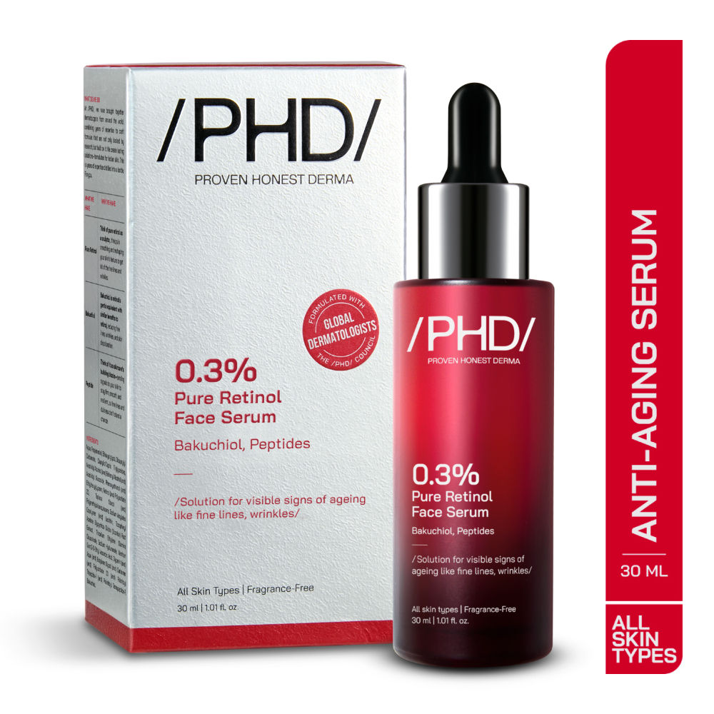 (PHD) 0.3% Retinol Serum With Bakuchiol & Peptides