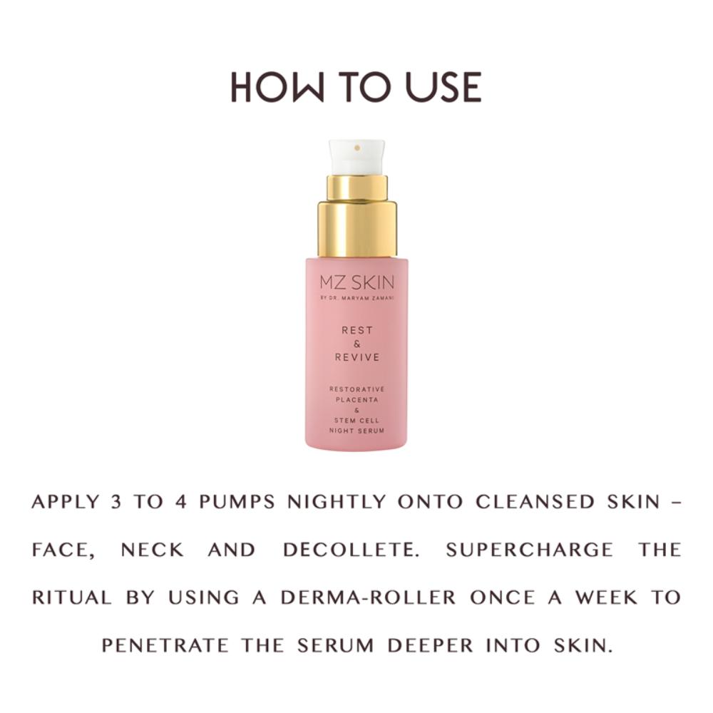 Rest & Revive Restorative Placenta & Stem Cell Night Serum