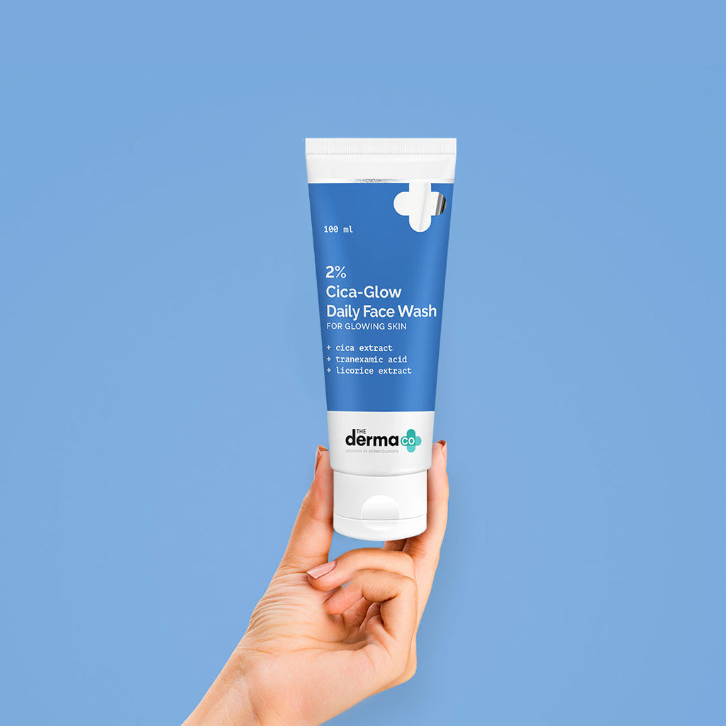 2% Cica-glow Face Wash With Tranexamic Acid & Licorice Extract For Glowing Skin
