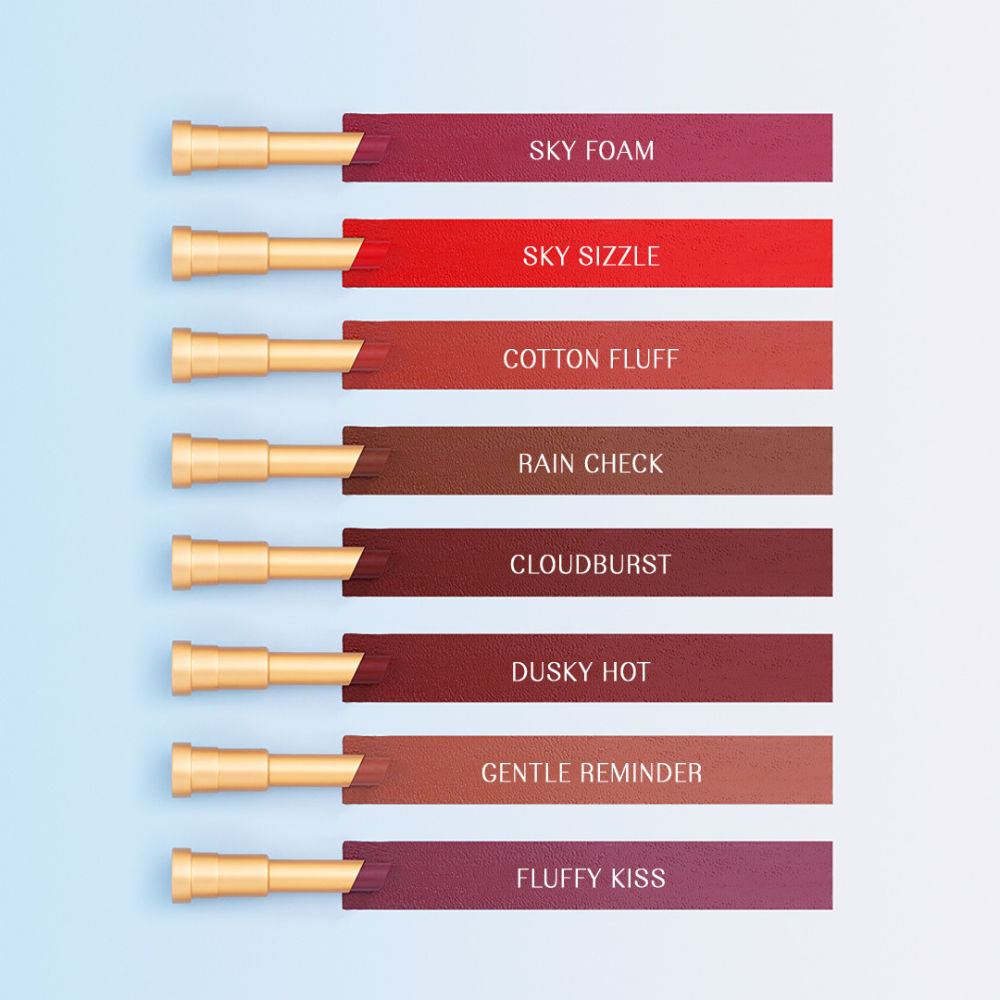 Ultra - Light Lush Creme Lipsticks, Enriched with Ceramides and Shea Butter