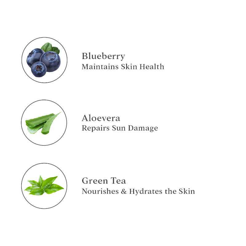Blueberry D-TAN Face Pack for Tan Removal & Glowing Skin - Detan Mask for Dry Skin