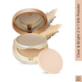 Clear & Bright 2-in-1 Silk Compact Powder - Marble-01