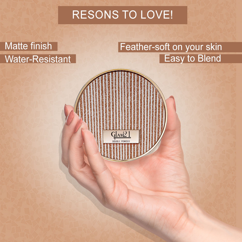 Clear & Bright 2-in-1 Silk Compact Powder - Marble-01