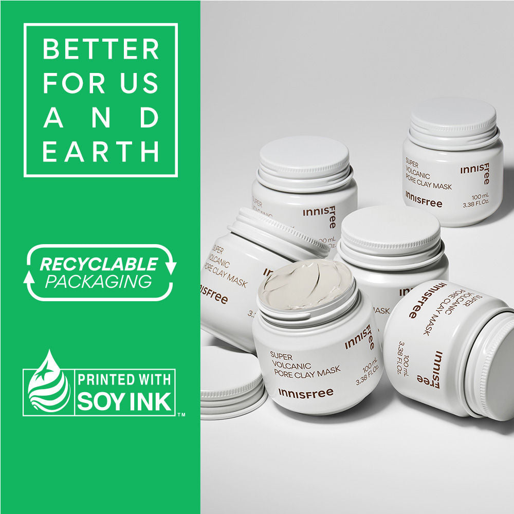 Pore Clearing Clay Mask 2X With Volcanic Clusters