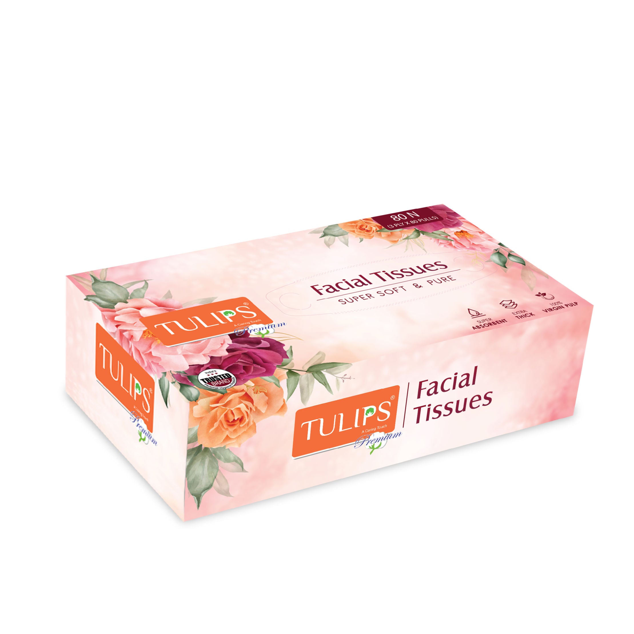 Premium Facial Tissue Paper Box