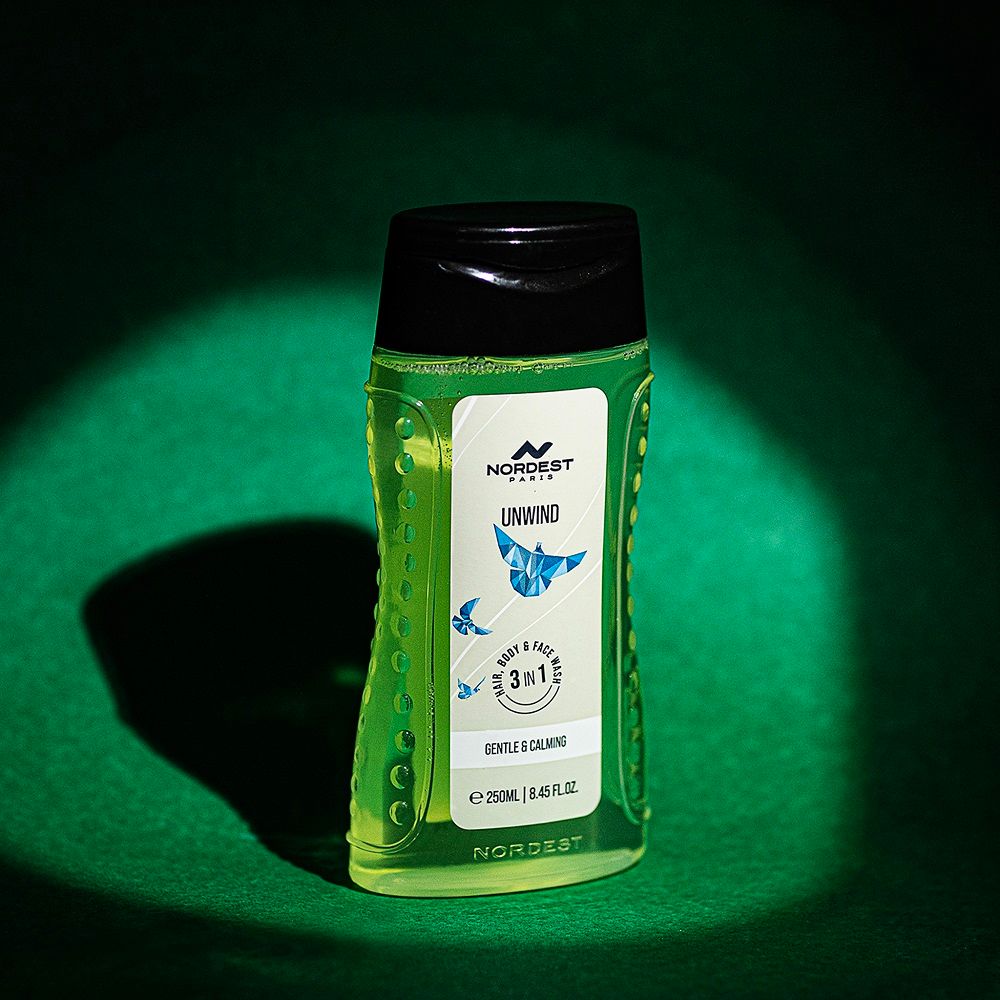 Unwind Gentle & Calming 3 In 1 Hair, Body & Face Wash