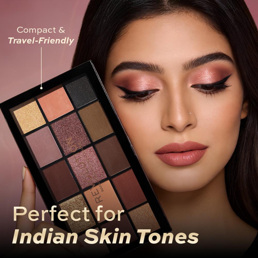 Reloaded Eyeshadow Palette-15 Smooth & Rich Shade-High Pay Off Formula