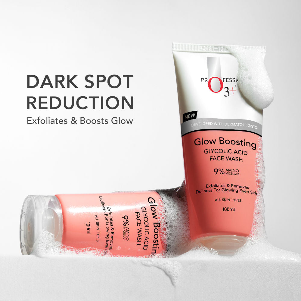 Glycolic Acid Glow Boosting Hydrating Face Wash For Dull Skin & Dark Spots