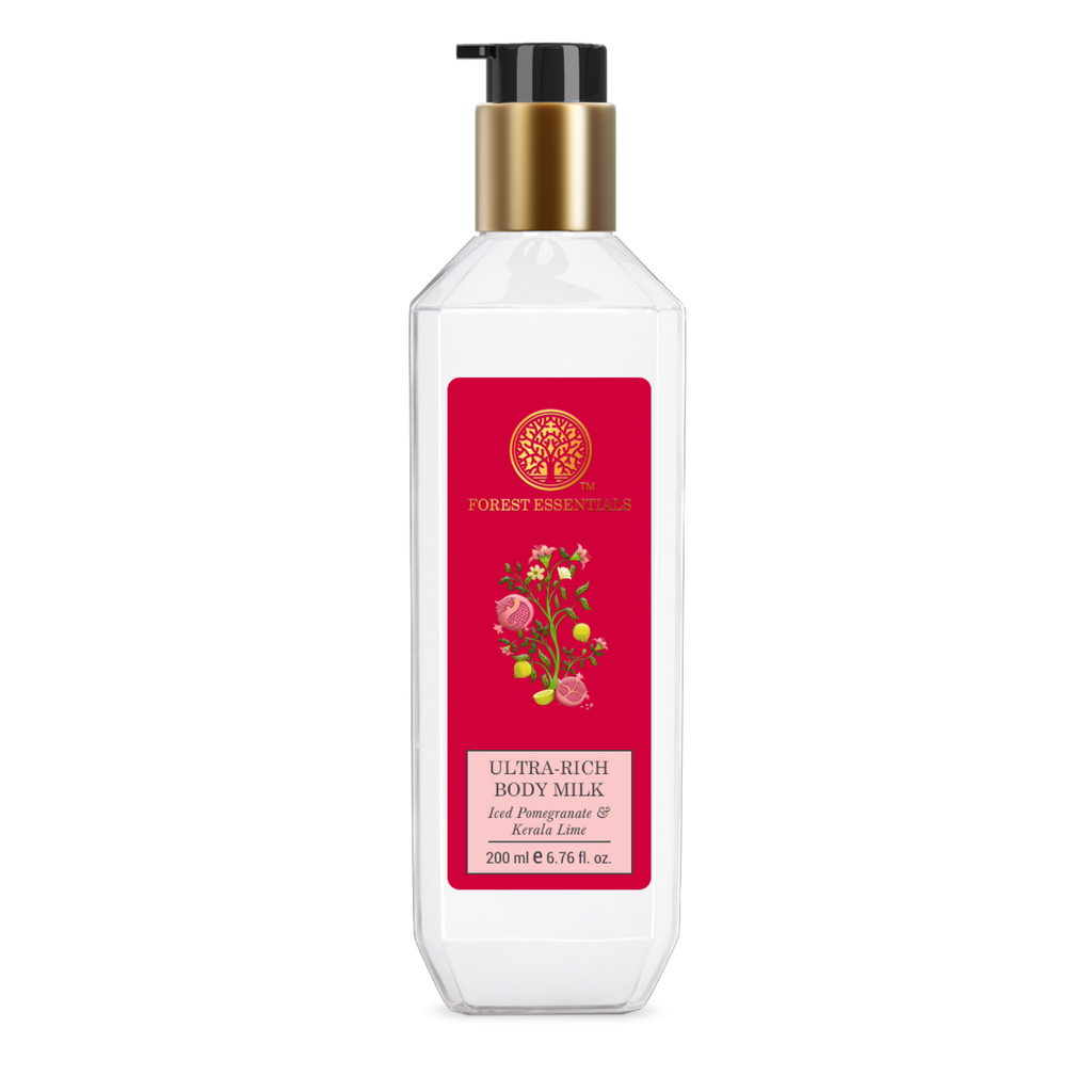 Ultra-Rich Body Milk Iced Pomegranate & Kerala Lime - Moisturising Body Lotion