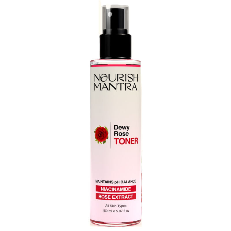 Nourish Mantra’s Dewy Rose Toner to Calm Inflamed Skin