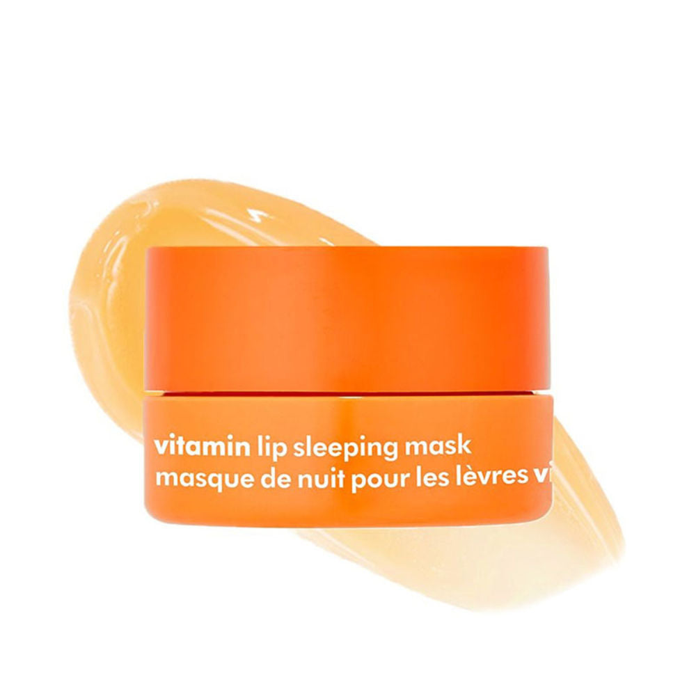 Vitamin Korean Lip Sleeping Mask for Dark, Dry, Pigmented Lips - Orange