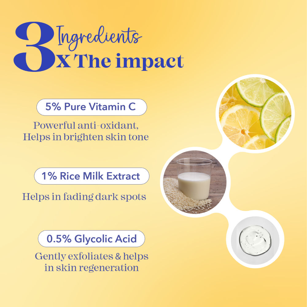 Brightening 5% Vitamin C Face Serum For Brightening & Glowing Skin