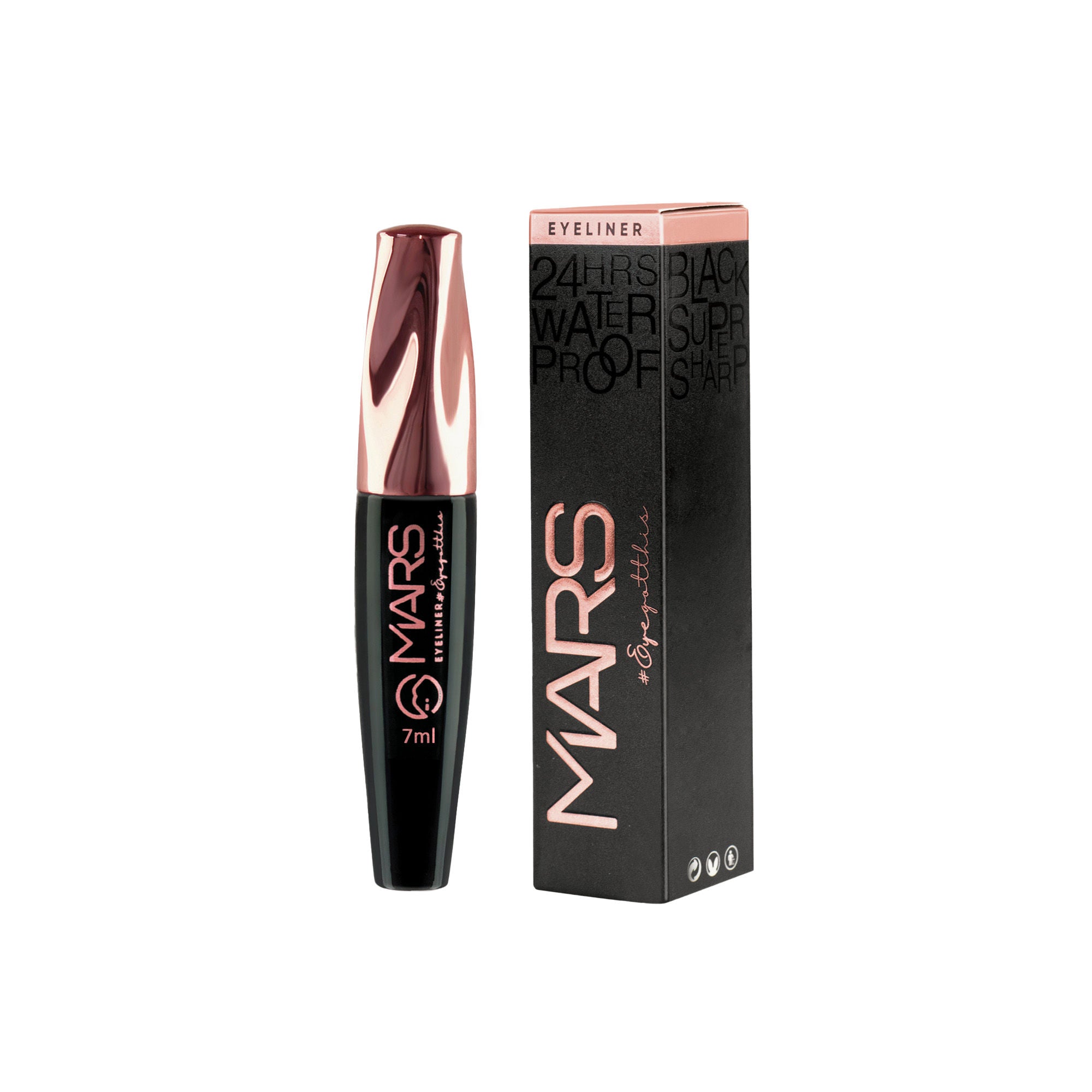 Glossy Liquid Eyeliner - Black