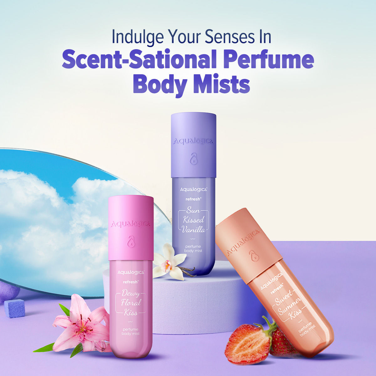 Refresh & Sun Kissed Vanilla Perfume Body Mist