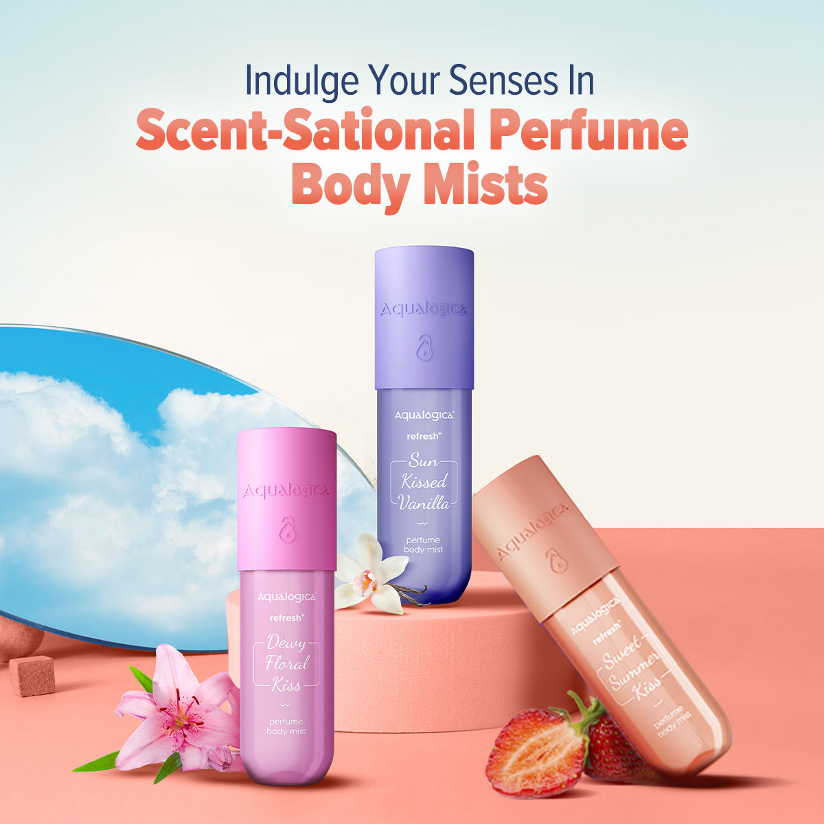 Refresh+ Perfume Body Mist Sweet Summer Kiss 150ml