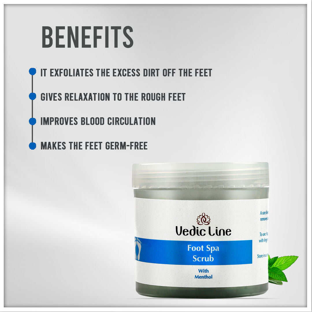 Foot Spa Scrub With Menthol