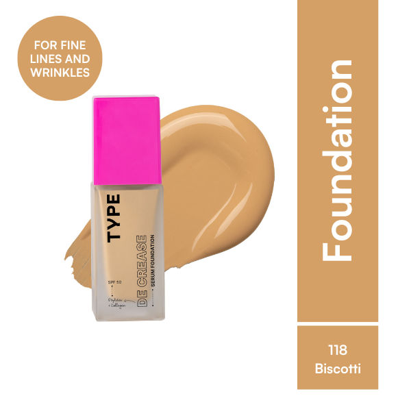 Serum Foundation SPF 50 PA++++ For Fine Lines with Tripeptides