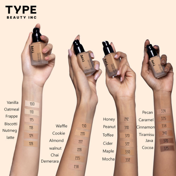 Serum Foundation SPF 50 PA++++ For Fine Lines with Tripeptides