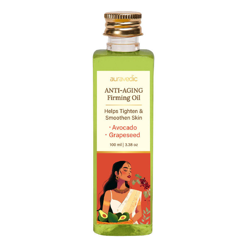 Anti Ageing Serum Face Oil For Glowing Skin With Avocado Grapeseed Firming Oil
