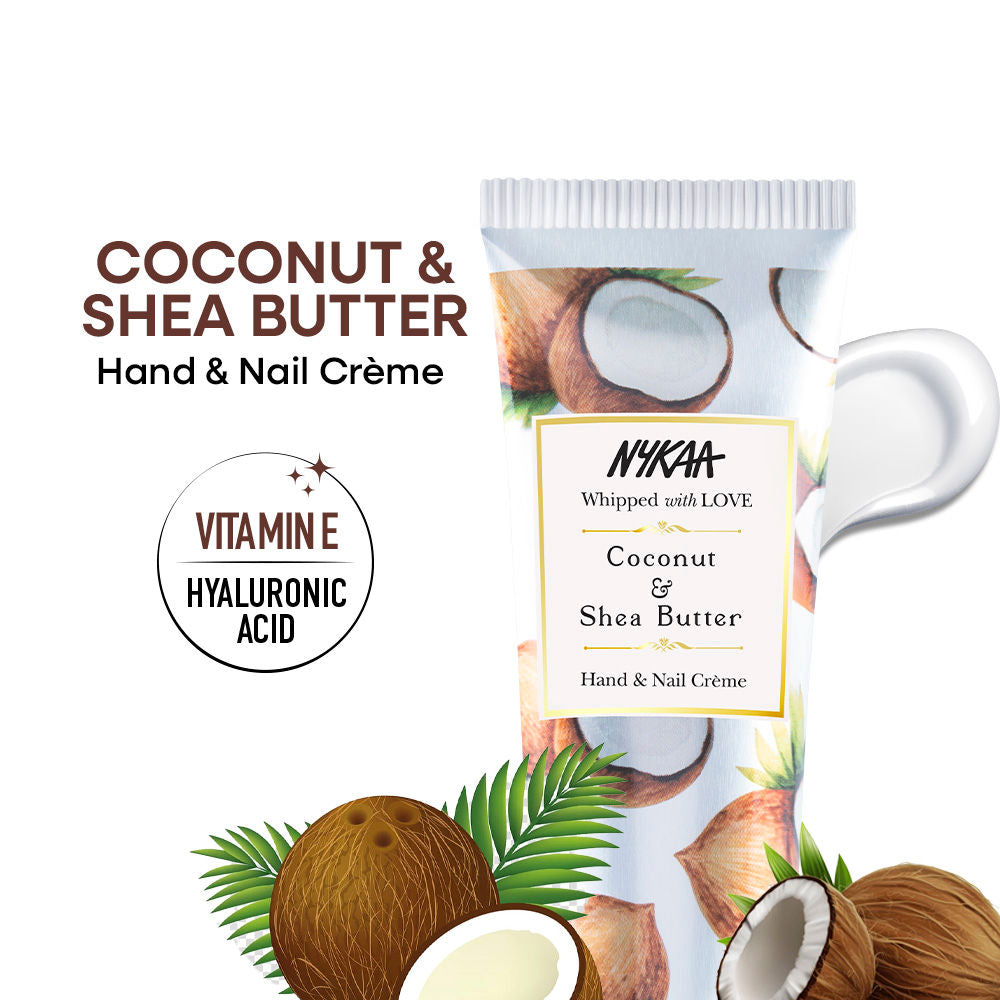 Nykaa Wanderlust Summer In Amalfi Citrus Nail And Hand Creme For Deep Hydration and Moisture Lock - Coconut & Shea Butter