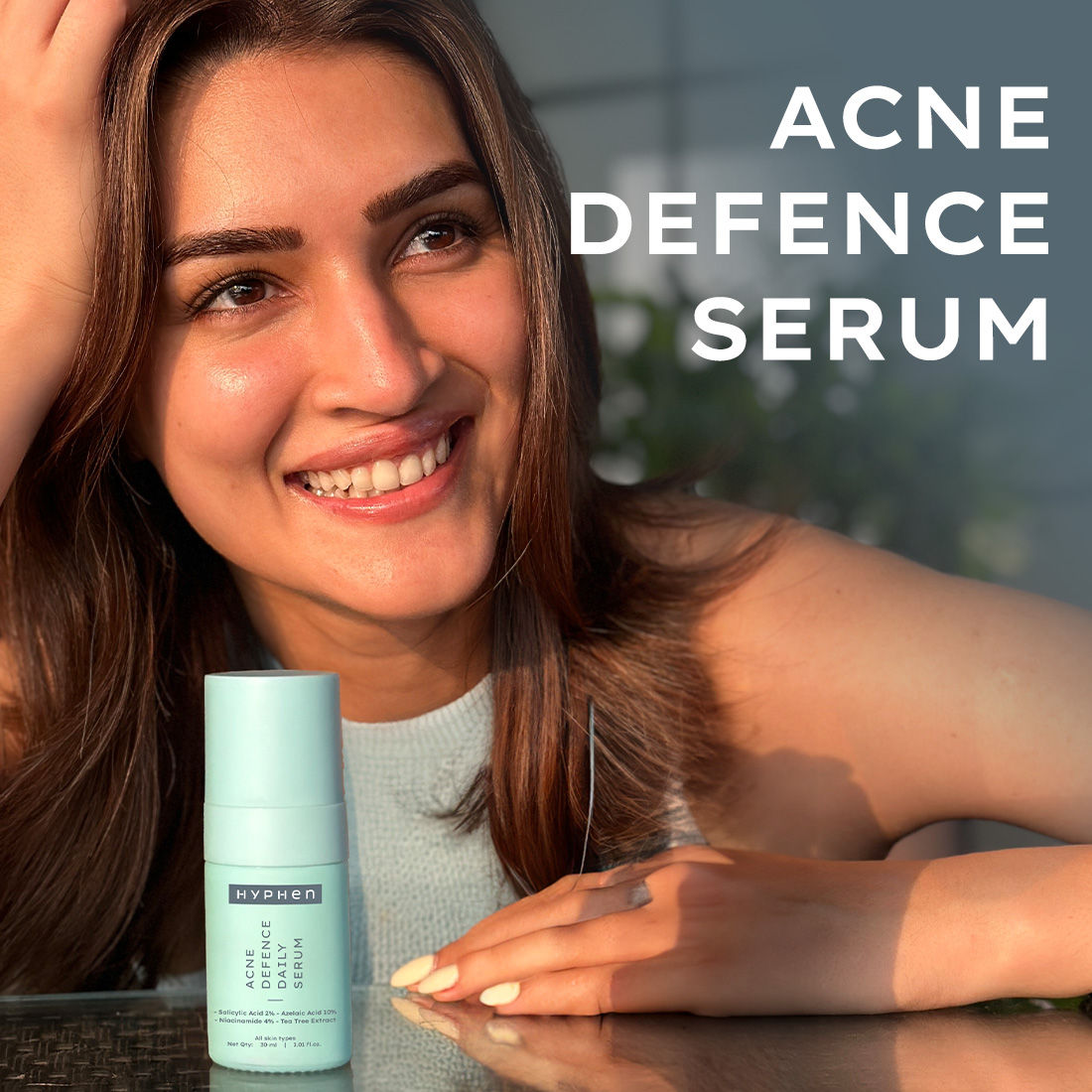 Anti Acne 10% Azelaic Acid 2% Salicylic Acid Face Serum, Tea Tree Extract, Fades Acne Marks