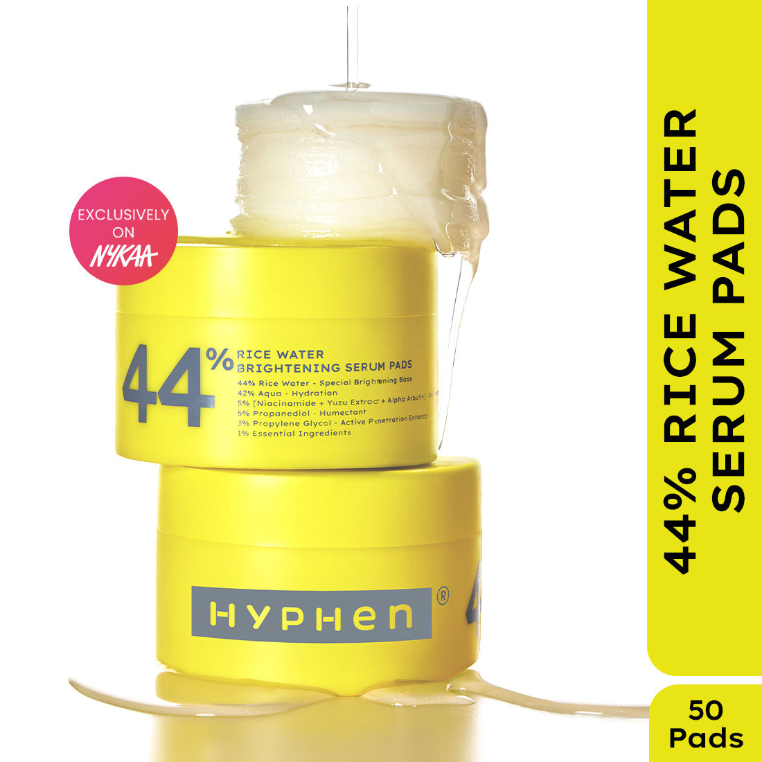 44% Rice Water Brightening Serum Pads