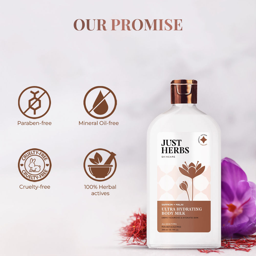 Saffron + Malai Ultra Hydarting Body Milk