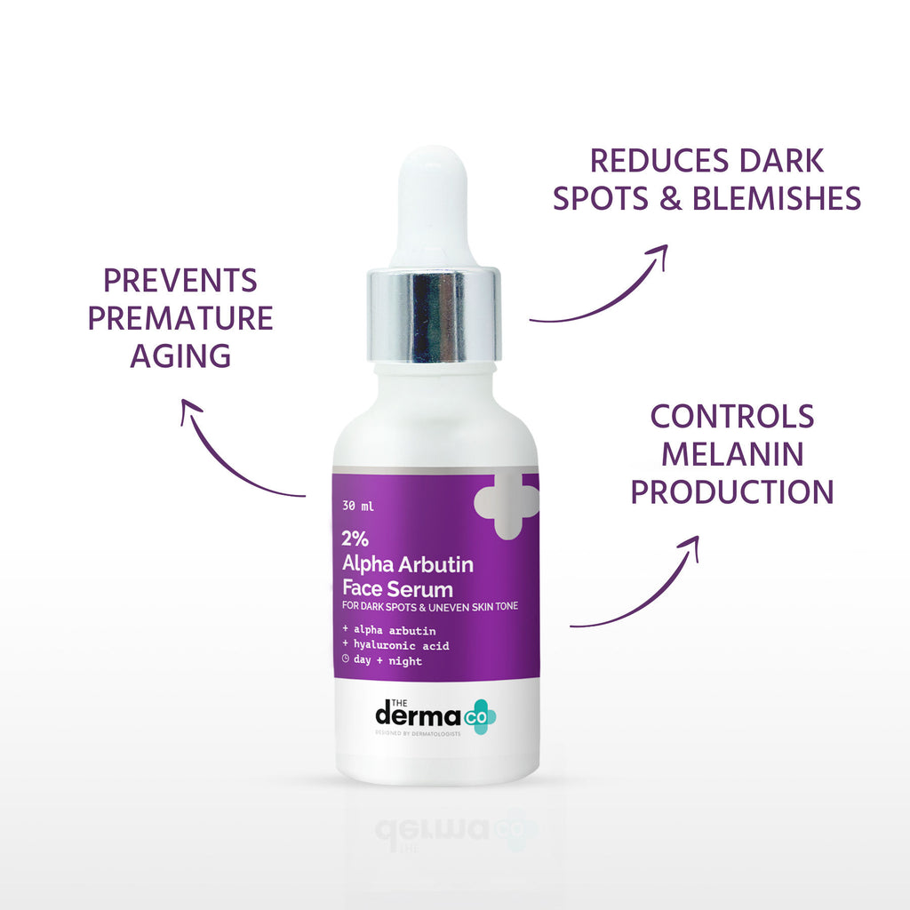 2% Alpha Arbutin Serum For Dark Spots & Uneven Skin Tone