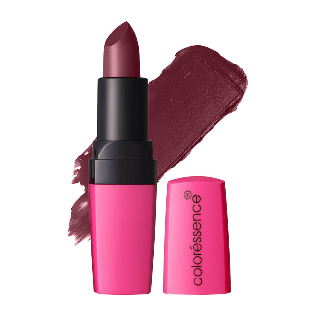 Moist Matte Lipstick, Long Lasting Hydrating Vitamin C Shea Butter Pigmented - Wicked